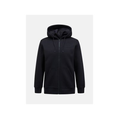 Bluza męska Peak Performance M Original Small Logo Zip kolor czarny