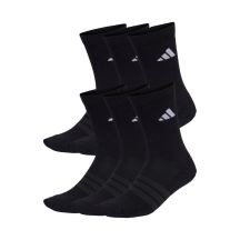 Skarpety adidas Cushioned Crew 6 par czarne KE5499