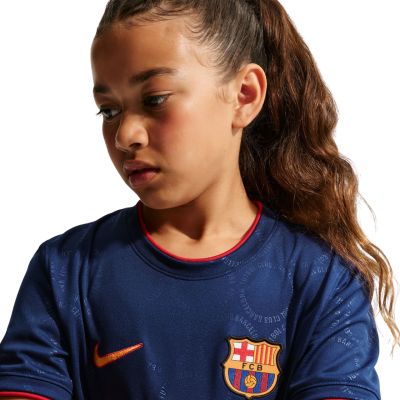 3. Koszulka dla dzieci Nike FC Barcelona Third granatowa II6713 498