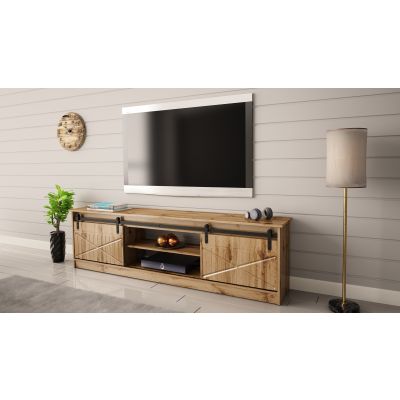 5. Szafka RTV GRANERO 200x56,7x35 dąb wotan