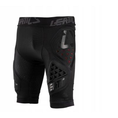 Spodenki z ochraniaczem LEATT Impact Shorts 3DF 3.0 rozmiar L, czarne