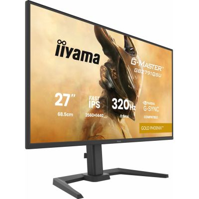 27. iiyama G-MASTER GB2791QSU-B1 monitor komputerowy 68,6 cm (27") 2560 x 1440 px Wide Quad HD Czarny