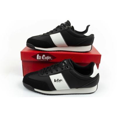 10. Lee Cooper buty sportowe sneakersy męskie modne wygodne czarne