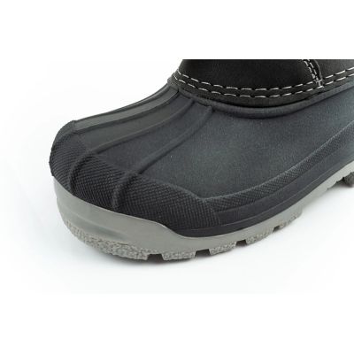 6. Lee Cooper buty zimowe śniegowce dziecięce ocieplane dla chłopca czarne