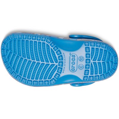5. Klapki Crocs Classic Shark Clog Jr 206147 4KI