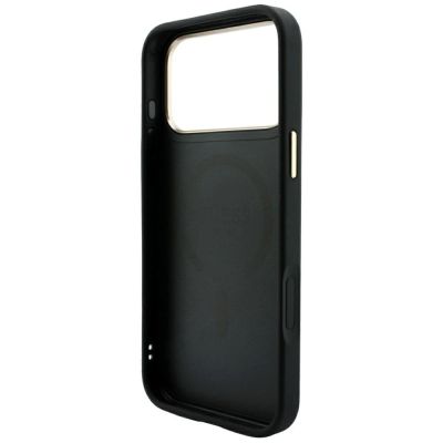 6. Etui Guess Embossed 4G Classic MagSafe na iPhone 17 Pro / 18 Pro - czarne
