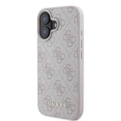 2. Etui Guess 4G Classic na iPhone 16 - różowe