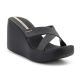 IPANEMA HIGH FASHION II SLIDE FEM BLACK/GLITTER/BEIGE 83646-BQ589
