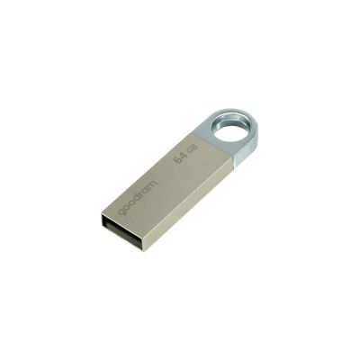 2. Pendrive GoodRam UUN2 UUN2-0640S0R11 (64GB; USB 2.0; kolor srebrny)
