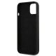 7. Etui Guess Silicone 4G Logo na iPhone 13 mini - czarne