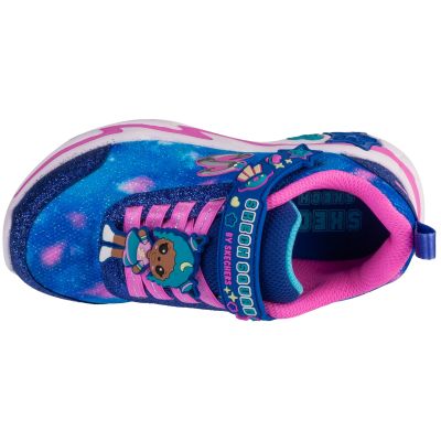 3. Skechers Snuggle Sneaks - Skech Squad 302214L-NVMT Granatowe 27