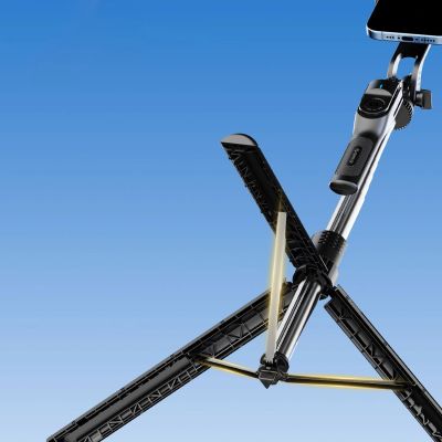 6. Selfie stick Orico SPM190 tripod 1/4" na telefon kamerę aparat z obrotem 360 stopni Bluetooth 5.2 - czarny