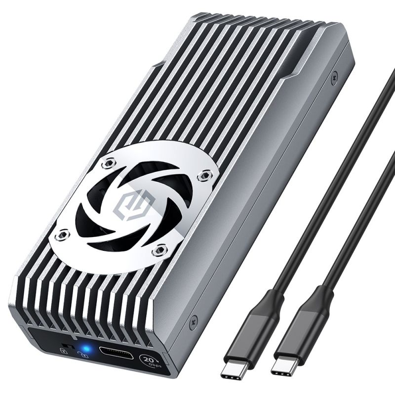 2. GRAUGEAR G-M206-20G-F obudowa do dysków twardych Obudowa SSD Szary M.2