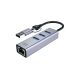 Conceptronic ABBY25G stacja dokująca Przewodowa USB 3.2 Gen 1 (3.1 Gen 1) Type-A + Type-C Szary