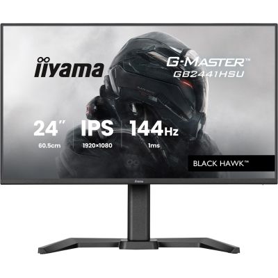 19. MONITOR IIYAMA LED IPS 23,8" GB2441HSU-B1 Black Hawk 144Hz