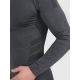 6. Bezszwowa bielizna narciarska termoaktywna z wykończeniem szybkoschnącym - longsleeve męski 4F 4FWAW26USEAM311-21M