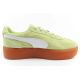 4. Puma buty damskie sportowe sneakersy Palermo platforma modne zielone