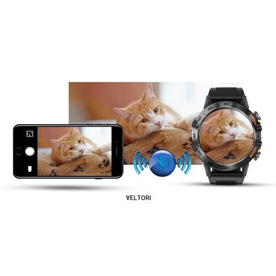 17. Smartwatch VELTORI VT120-1 Czarny Pasek Silikonowy