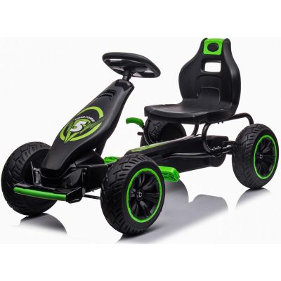 13. GOKART AUTO NA PEDAŁY ENERO 18 CZARNO ZIELONY