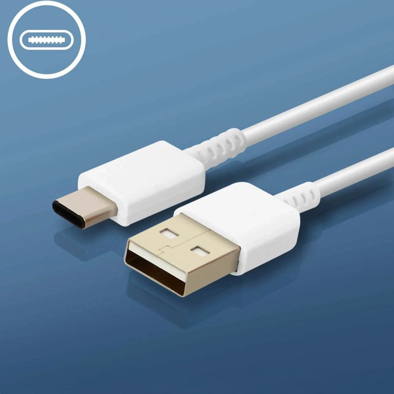 6. Ładowarka sieciowa Samsung EP-TA200EWE USB-A 15W z kablem EP-DR140AWE USB-A - USB-C (OOB Bulk - opakowanie zastępcze) - biała