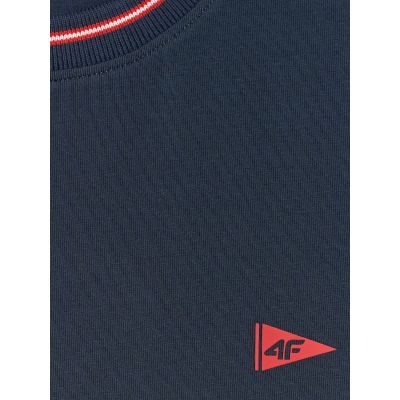 5. T-shirt regular gładki męski 4F 4FRSS26TTSHM3997-31S