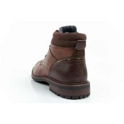 5. Wrangler George  buty męskie sztyblety trzewiki eleganckie modne brązowe
