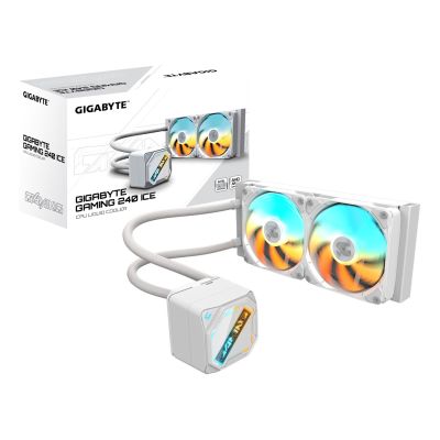 GIGABYTE GAMING 240 ICE Procesor Chłodnica cieczy all-in-one 12 cm Biały