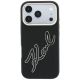 3. Etui Karl Lagerfeld Smooth Big Resin Signature Logo na iPhone 18 Pro / 17 Pro - czarne