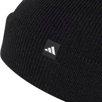 4. Czapka adidas 3-Stripes Beanie czarna JM3064