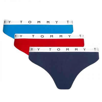 11. Bielizna Tommy Hilfiger 3-pack Thong W UW0UW02521