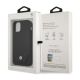 8. Etui BMW Leather Perforate na iPhone 12 / iPhone 12 Pro - czarne