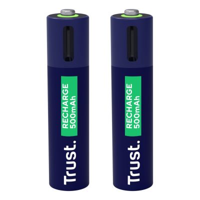 4. Baterie AAA Trust USB-C RECHARGEABLE BATTERIES 2P
