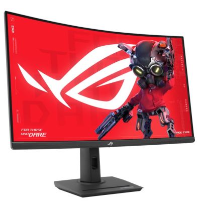 3. ASUS ROG Strix XG32WCMS monitor komputerowy 80 cm (31.5") 2560 x 1440 px Quad HD LCD Czarny