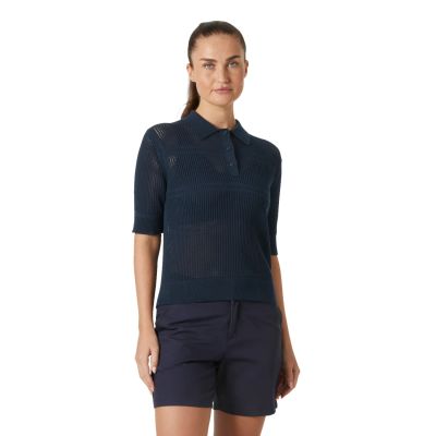 3. Helly Hansen damska koszulka polo W SALT KNIT POLO 34400 597