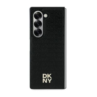 2. Etui DKNY Repeat Pattern Stack Logo na Samsung Galaxy Z Fold6 - czarne