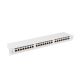 10. LANBERG PATCH PANEL 24 PORT 1U 19" KAT.6A FTP SZARY PPSA-1024-S
