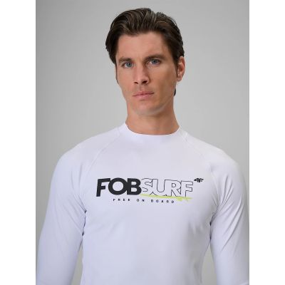 4. Longsleeve do pływania i sportów wodnych z filtrem UPF50+ męski 4F 4FRSS26TFWLM004-10S