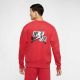 2. Bluza dresowa Air Jordan Jumpman Fleece czerwona - CK6763-687