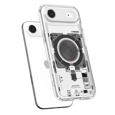 5. Etui Spigen Ultra Hybrid MagSafe na iPhone 17 Air Neo One - przezroczyste