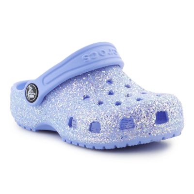 6. Klapki Crocs Classic Glitter Clog T Jr 206992-5Q6