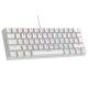 2. RAMPAGE KLAWIATURA MECHANICZNA PLOWER K60 Biała