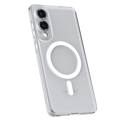 7. Etui Spigen Ultra Hybrid Mag z MagSafe na Samsung Galaxy S25 Edge - przezroczyste