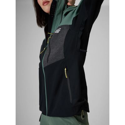 5. Kurtka softshell wiatroodporna 4F PRO membrana 10000 damska 4F 4FWSS26TSOFF542-20S