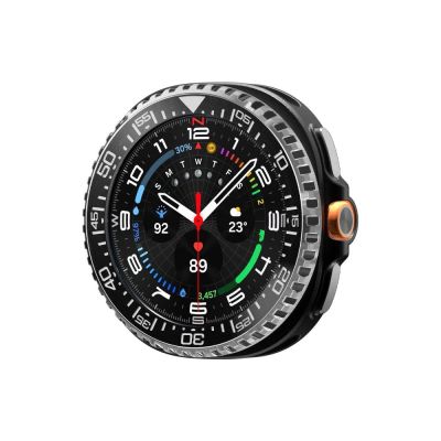 3. Nakładka Spigen Bezel Tune Pro Diverna Samsung Galaxy Watch 8 Classic 46 mm - czarna