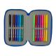 4. FC Barcelona piórnik z wyposażeniem triple filled pencil case 37 pcs 412648857