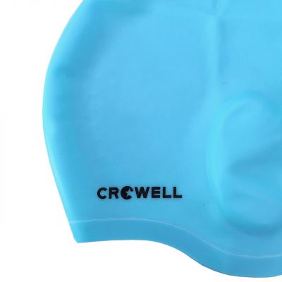 10. Czepek pływacki silikonowy Crowell Recycling Pearl żółty kol.7