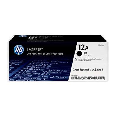 3. TONER CARTRIDGE 12A BLACK/DUAL PACK