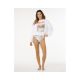 4. Bluza damska RIP CURL Hayley O O/S Drop Shldr Crew biała