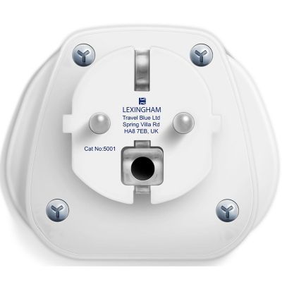 3. LEXINGHAM PRZEJŚCIÓWKA ADAPTER UNIWERSALNA ŚWIAT-> EU SHUCKO 2SZT