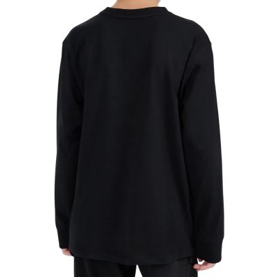 2. Koszulka dla chłopca 4F longsleeve M655 głęboka czerń 4FJWMM00TLONM655 20S
